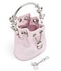 ALDO Wicked© X ALDO Glindafied Rhinestone Bucket Bag, Color:Mix Mat Pink - Image 3