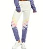 Color:Edelweiss Wash - Image 1 - Edelweiss Knox Tie Dye Coordinating Pull-On Joggers