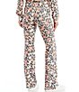 Color:Stars and Spots Print - Image 2 - Leopard Stars and Spots Coordinating Straight Leg Tennis Pants