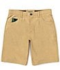 Color:Khaki - Image 1 - Classic 10#double; Inseam Shorts