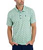 William Murray Teecocks Short Sleeve Printed Polo Shirt,New Products : American Fashion Style Bags On Sale