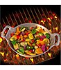 Wilton Armetale Gourmet Grillware Paella Pan, Color:Silver - Image 2