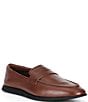 Wolf & Shepherd Men's Coast Calfskin Leather Penny Loafers - Image 1