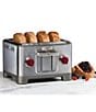 Color:Stainless steel - Image 4 - 4-Slice Toaster With Red Knobs