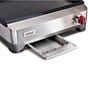 Color:Stainless Steel - Image 3 - Electric Griddle with Red Knob