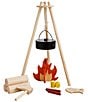 Wonder & Wise by Asweets Wonder & Wise By Asweets Home On The Range Wooden Camping Set, Color:Natural - Image 1