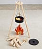 Wonder & Wise by Asweets Wonder & Wise By Asweets Home On The Range Wooden Camping Set, Color:Natural - Image 3