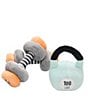 Color:Multi - Image 1 - Wonder & Wise By Asweets Little Lifter Plush Weight Rattles