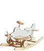 Wonder & Wise By Asweets Wood Airplane 2-in-1 Rocker & Ride-On - Image 1