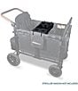 Wonderfold Flex Snack Tray for W4 4-Seater Stroller Wagon, Color:Black - Image 1