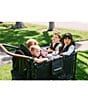 Wonderfold Flex Snack Tray for W4 4-Seater Stroller Wagon, Color:Black - Image 6