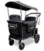 Wonderfold L2 Double 2-Seater Stroller Wagon, Color:Black - Image 1