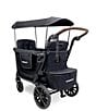 Wonderfold L2 Double 2-Seater Stroller Wagon, Color:Black - Image 6