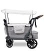 Wonderfold L2 Double 2-Seater Stroller Wagon, Color:Grey - Image 3