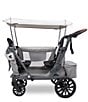 Wonderfold L2 Double 2-Seater Stroller Wagon, Color:Grey - Image 5