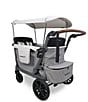 Wonderfold L4 Quad 4 Seater Stroller Wagon, Color:Grey - Image 4
