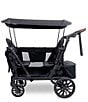 Wonderfold L4 Quad 4 Seater Stroller Wagon, Color:Black - Image 3