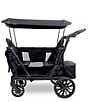 Wonderfold L4 Quad 4 Seater Stroller Wagon, Color:Black - Image 8