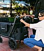 Wonderfold L4 Quad 4 Seater Stroller Wagon, Color:Black - Image 12