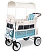 Wonderfold VW2 Volkswagon 2-Seater Stroller Wagon, Color:Bondi Blue - Image 1
