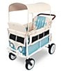 Wonderfold VW4 Volkswagon 4-Seater Stroller Wagon, Color:Bondi Blue - Image 1