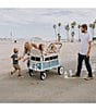 Wonderfold VW4 Volkswagon 4-Seater Stroller Wagon, Color:Bondi Blue - Image 3
