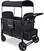 Wonderfold W4 Elite 4-Seater Quad Stroller Wagon, Color:Volcanic Black - Image 3