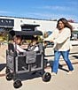 Wonderfold W4 Elite Pro 4 Seater Stroller Wagon, Color:Grey - Image 5