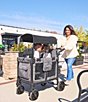 Wonderfold W4 Elite Pro 4 Seater Stroller Wagon, Color:Grey - Image 6