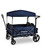 Wonderfold X4 Push + Pull 4-Seater Quad Stroller Wagon, Color:Sapphire Navy - Image 1