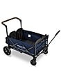 Wonderfold X4 Push + Pull 4-Seater Quad Stroller Wagon, Color:Sapphire Navy - Image 4