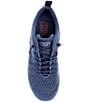 Color:Denim - Image 5 - Coogee Knit Lace Up Sneakers