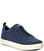 Color:Denim Wool - Image 1 - Kiama Knit Lace-Up Sneakers
