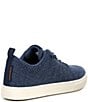 Color:Denim Wool - Image 2 - Kiama Knit Lace-Up Sneakers