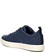 Color:Denim Wool - Image 3 - Kiama Knit Lace-Up Sneakers
