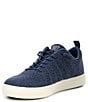 Color:Denim Wool - Image 4 - Kiama Knit Lace-Up Sneakers