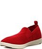 Color:Red Merino Wool - Image 4 - Suffolk Knitted Wool Slip-On Sneakers