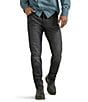 Color:Black Wash - Image 1 - Wrangler® Athletic Fit Tapered Leg Denim Jeans