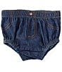Wrangler Wrangler® Baby Boys Denim Diaper Cover, Color:Indigo - Image 1