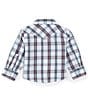 Color:Multi - Image 2 - Wrangler® Baby Boys Newborn-24 Months Long Sleeve Multi-Plaid Woven Shirt