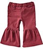 Wrangler® Baby Girls Pull Up Flare Denim Jeans - Image 1