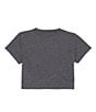 Color:Charcoal Heather - Image 2 - Wrangler® Baby Newborn-24 Months Short Sleeve Buffalo Graphic T-Shirt