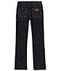 Color:Dax - Image 1 - Wrangler® Big Boys 8-16 Slim Fit Bootcut Leg Denim Jeans