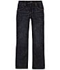 Color:Dax - Image 2 - Wrangler® Big Boys 8-16 Slim Fit Bootcut Leg Denim Jeans