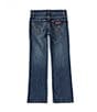 Color:Layton - Image 2 - Wrangler® Big Boys 8-16 Slim Fit Bootcut Leg Denim Jeans