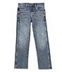 Color:Jerome - Image 1 - Wrangler® Big Boys 8-20 Jerome 5-Pocket Western Denim Jeans