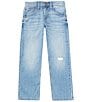 Color:Cool Blue - Image 1 - Wrangler® Big Boys 8-20 Kabel Regular-Fit Straight-Leg Denim Jeans