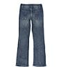 Color:Mid Blue - Image 2 - Wrangler® Big Girls 7-16 Bootcut Western Jeans