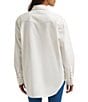 Wrangler® Cowboy Character Design Woven Western Boyfriend Shirt - Image 2
