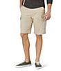 Color:Twill - Image 1 - Flex Twill Relaxed Fit Cargo 10.5#double; Inseam Shorts